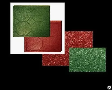 фото Руллоное резиновое покрытие «Резипол» АНТ Комби Флекс колор 16 мм