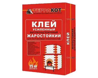 фото Клей жаростойкий усиленный “Терракот”, 5 кг