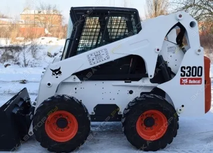 Фото №0 Аренда мини-погрузчика Bobcat S300, Москва
