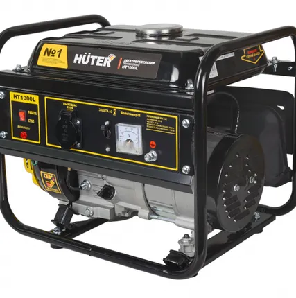 Фото №0 Huter Портативный бензогенератор HUTER HT1000L