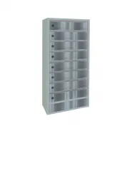 фото Почтовый ящик "ОРИОН М" 8 секций с дверцами из нержавеющей стали