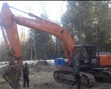 фото Аренда гусеничного экскаватора Hitachi ZAXIS 330, Москва
