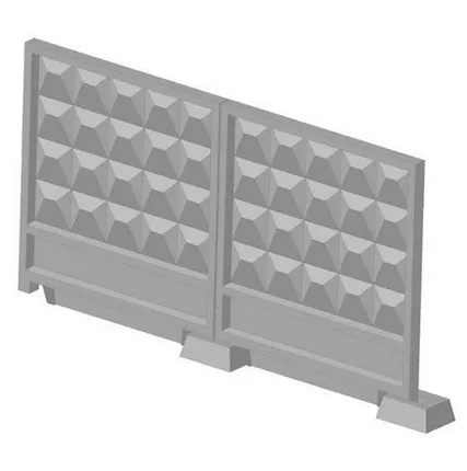 Фото №0 Столб забора бетонного Сз 3 / Сз 3* стакан