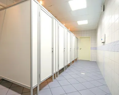 фото Перегородка сантехническая