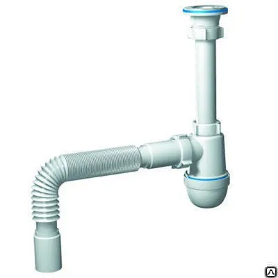 Фото №0 Сифон "Ани" С1005 (11/4"- 40) с гибкой трубой 40*40