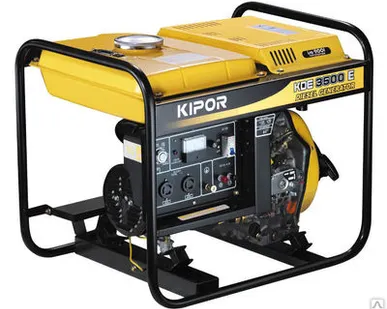 фото Бензиновые электростанции Kipor KGE2500E