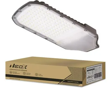 фото Светильник светодиодный ДКУ-03 120Вт 230В 5000К 16800лм 140лм/Вт IP65 уличный линзованный NEOX 4690612038155