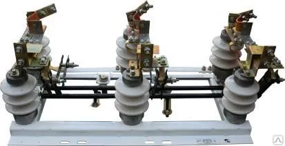 Фото №0 Разъединитель РЛНД-1-10-II 200 У1 (3-х пол.) с прив. ПРНЗ-10