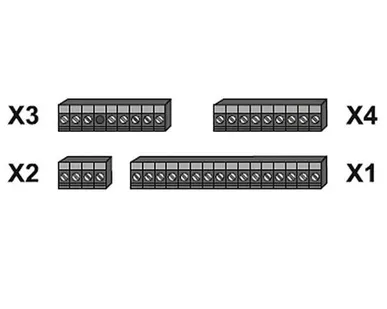 фото Клеммники TBS-Smile-1KIT (X1-X4) для контроллера Smile