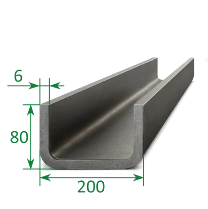 Фото №0 Швеллер гнутый 200х80х6