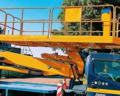 фото Аренда автовышки (автогидроподъемника) TADANO с балконом, Москва