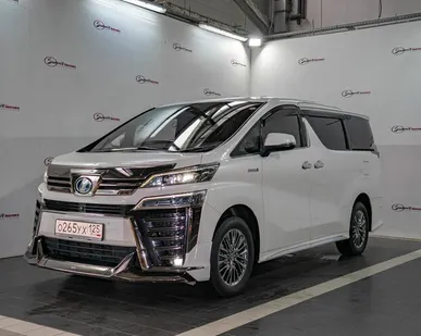 фото Аренда TOYOTA VELLFIRE HYBRID, 2018