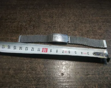 фото Браслет из кольчуги для часов СССР