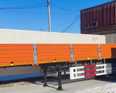 фото Полуприцеп с бортовой платформой AMUR LYR9500JSR 2-оси, грузоподъёмностью 50 тонн