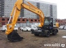 фото Аренда экскаватора Hyundai 200W 7A