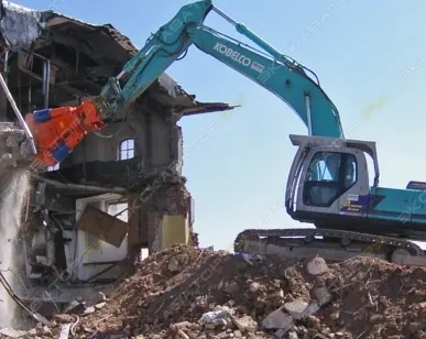 фото Аренда гусеничного экскаватора Kobelco SK225SR, Москва