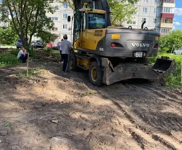 фото Разработка грунта