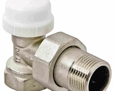 фото Клапан термостатический VALTEC,для радиатора,угловой 1/2 (10/80)