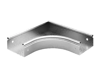 фото Угол плоский плавный 135 град. к лотку 100х50