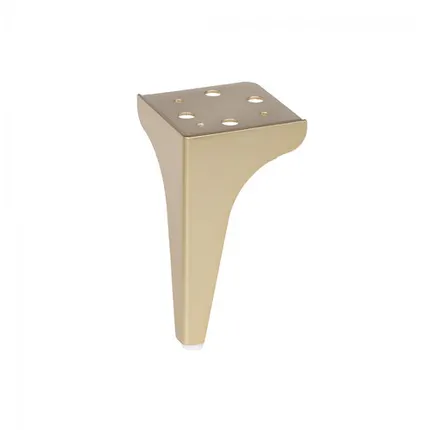 Фото №0 Опора меб. мет. STELLAR h150 угловая брашированное золото AKS