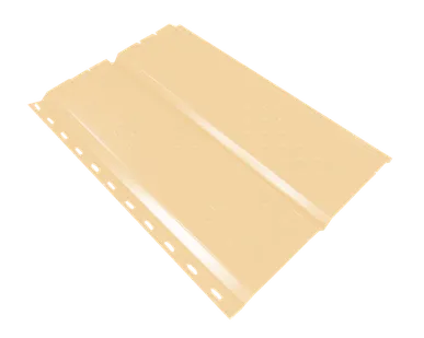 фото Сайдинг Кровля Сервис Брусnika софит Слоновая кость 0,45 мм Полиэстер