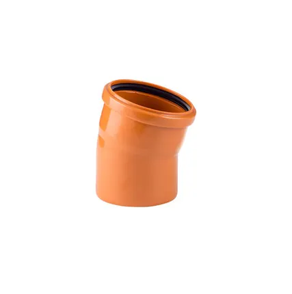 Фото №0 Отвод НК ПП 110х15, рыжий,РТП