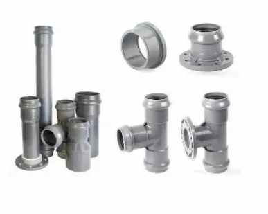 фото Канализационные трубы и фитинги