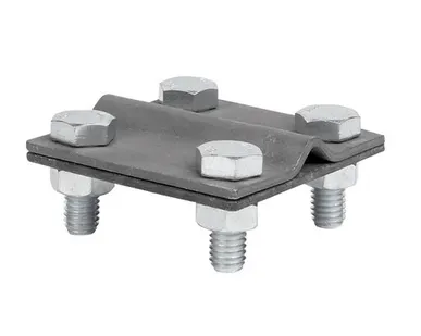 фото EKF Зажим универсальный полоса 30 - прут 10 (пластина 57x57мм) HZ EKF