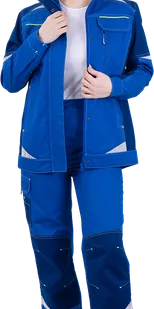 фото Куртка ТУРБО SAFETY летняя, василек-синий, женская