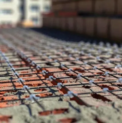 Фото №0 Кладочная сетка 50х 50 мм. Композитная ROCKMESH ®