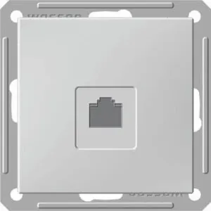 Фото №0 РОЗЕТКА ИНФОРМАЦИОННАЯ "ВЕССЕН59" С/У Б/РАМКИ КАТ.5Е. ЧЕРН.БАРХАТ