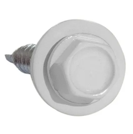 Фото №0 Саморез 4,8х35 HARDWEX оцинкованный RAL 7047 Телевизионно-серый под насадку для крепления кровельного листа к деревянным конструкциям 00000016793