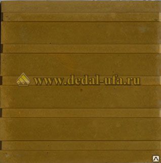 Фото №0 Плитка тактильная "продольные рифы" 300*300*30