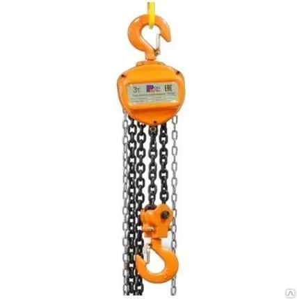 Фото №0 Таль ручная цепная РосТаль ТРШС 0,5 т., 12 м