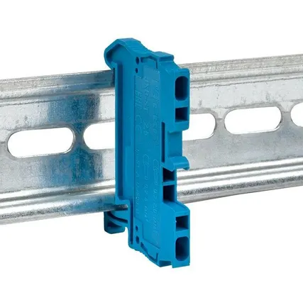 Фото №3 Колодка клеммная JXB-ST-2.5 31А самозажимная син. EKF plc-jxb-st-2.5-blue