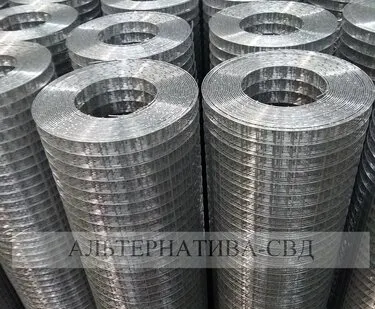 фото Сетка сварная оцинкованная 25х25х1,4мм