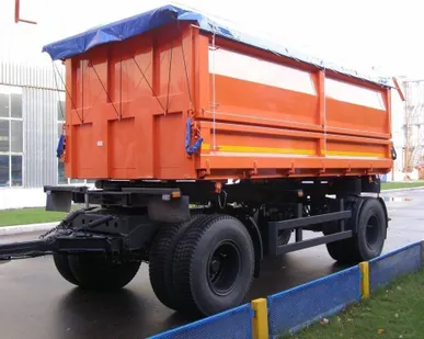 фото Нефаз 8560 18 06 прицеп самосвальный