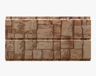 фото Сайдинг Потолочно-фасадная панель «Софит» покрытие камень Россия, 0.45-0.5 мм