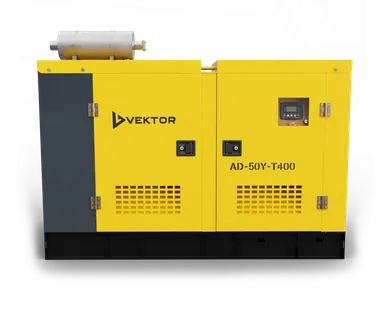 фото Дизельный генератор Vektor AD-50Y-T400 в шумозащитном кожухе