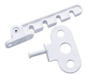 фото Ограничитель открывания для пластиковых окон 4-х позиционный белый