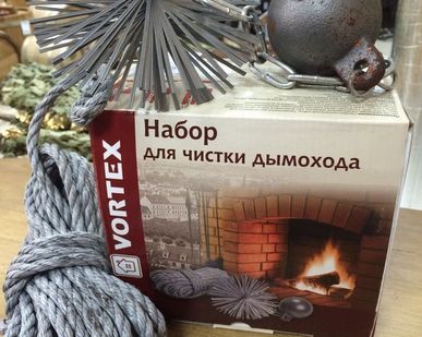 фото Набор для очистки дымохода