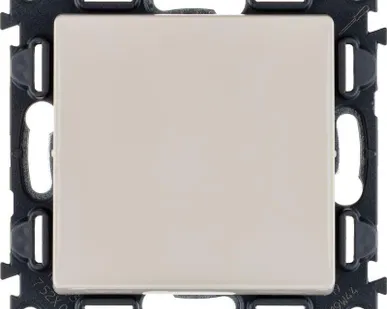 фото Механизм переключателя 1-кл. СП Valena Life 10А IP20 250В 10AX с лиц. панелью безвинт. зажимы сл. кость Leg 752506