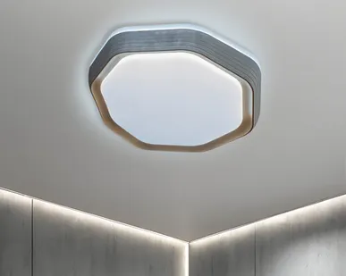 фото Светильник светодиодный Brilliant light круглый d 510*90, цвет белый/золото