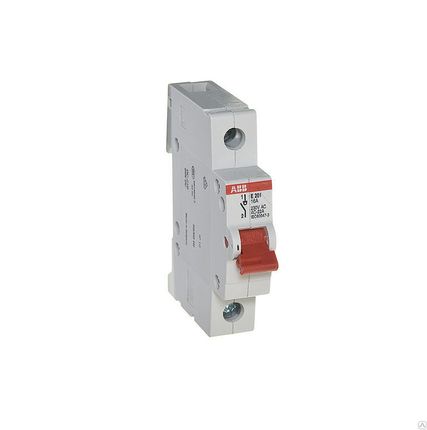 Фото №0 Рубильник ABB 1P 16А E201r ABB