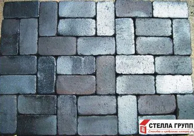 фото Клинкерная брусчатка 15SG Schwarz bunt Edelglanz Gerumpelt, MUHR (Германия)