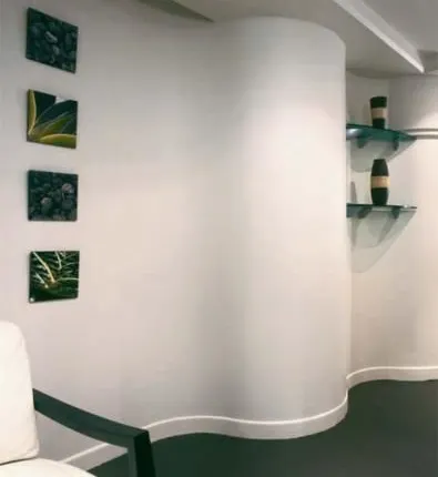 Фото №0 Штукатурка стен криволинейной плоскости