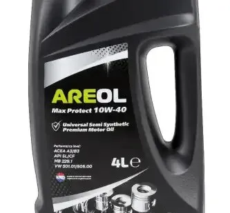 фото Моторное масло AREOL Max Protect 10W40AR003 10W-40 полусинтетическое 4 л