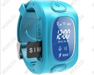 фото Wonlex GW300 детские часы-телефон с отслеживанием по LBS+GPS+WIFI (Q50)