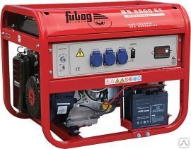 Фото №0 Бензиновый электрогенератор Fubag BS 6600