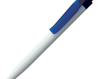 фото Ручка шариковая Prodir QS01 PMT-T, бело-синяя